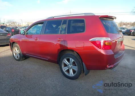 2009 Toyota Highlander Sport from USA, damaged, VIN JTEES43A892114126